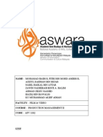 KWSP Report at ASWARA