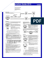 Manual Reloj Casio BD 36 PDF