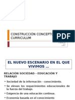 Construcción Concepto Curriculum