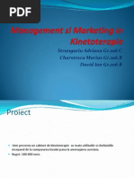 Management Si Marketing in Kinetoterapie