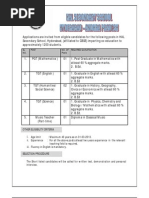 SL. NO. Post No. of Posts Required Qualification