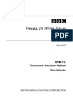 Research White Paper: DVB-T2