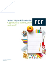 Indian Higher Education Sector-Deloitte Report-2012 Report