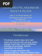Download Tata Cara Pelaksanaan Nikah  Rujuk by Juru Ketik SN140121739 doc pdf