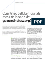 Quantified Self: Een Digitale Revolutie Binnen de Gezondheidszorg?