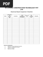 E - Lightning Protection System INSPECTION CHECKLIST.doc