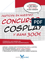 AF Cartel Concurso Cosplay