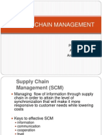 Suppply Chain Management