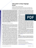 Pagel Et Alii - Ultraconserved Words Point To Deep Language Ancestry Across Eurasia-PNAS-2013