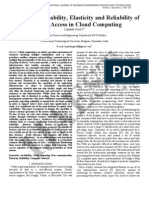 8.IJAEST Vol No 5 Issue No 2 Achieving Availability, Elasticity and Reliability of The Data Access in Cloud Computing 150 155