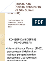 Konsep Dan Definisi Pengurusan