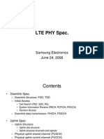 LTE PHY Specs (Samsung)