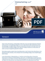 DTO Research Studie Telemarketing
