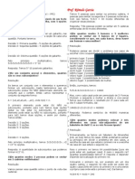 Análise Combinatória (Lista I – PFC) - Matemática para o ENEM