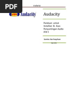 Download Audacity - Panduan Pengguna by Sumitra Kan Fong Kuen SN140159428 doc pdf