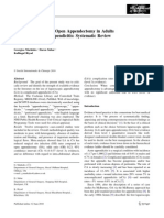 Laparoscopic Versus Open Appendectomy in Adults With Complicated Appendicitis- Systematic Review and Meta-Analysis