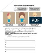 Worksheets Comparatives