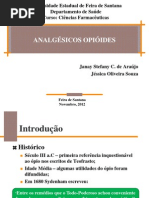 ANALGÉSICOS OPIÓIDES