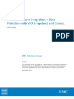 Vlab VNX With VMware Integration - Lab02 Data Protection With VNX Snapshots and Clones