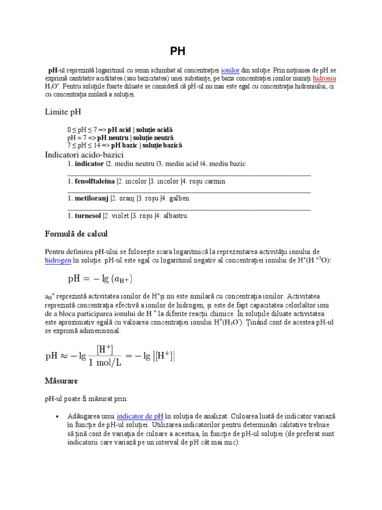 Chimie Ph