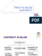 Contract & Sales Contract.