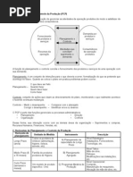 Planejamento e Controle da Produção