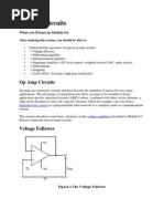 Op Amps Circuits