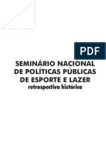 Seminario Nacional Politicas Publicas Esporte Lazer