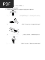 Soalan Pendidikan Jasmani Tahun 1