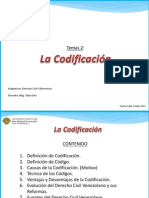 Tema 2 - La Codificacion