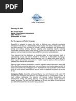 Letter of Agreement February 13, 2009 Mr. Randall Smith
