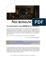 MERP (Fan-Made) - Necromancy. A Supplement For MERP