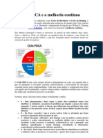 O Ciclo PDCA e A Melhoria Contínua