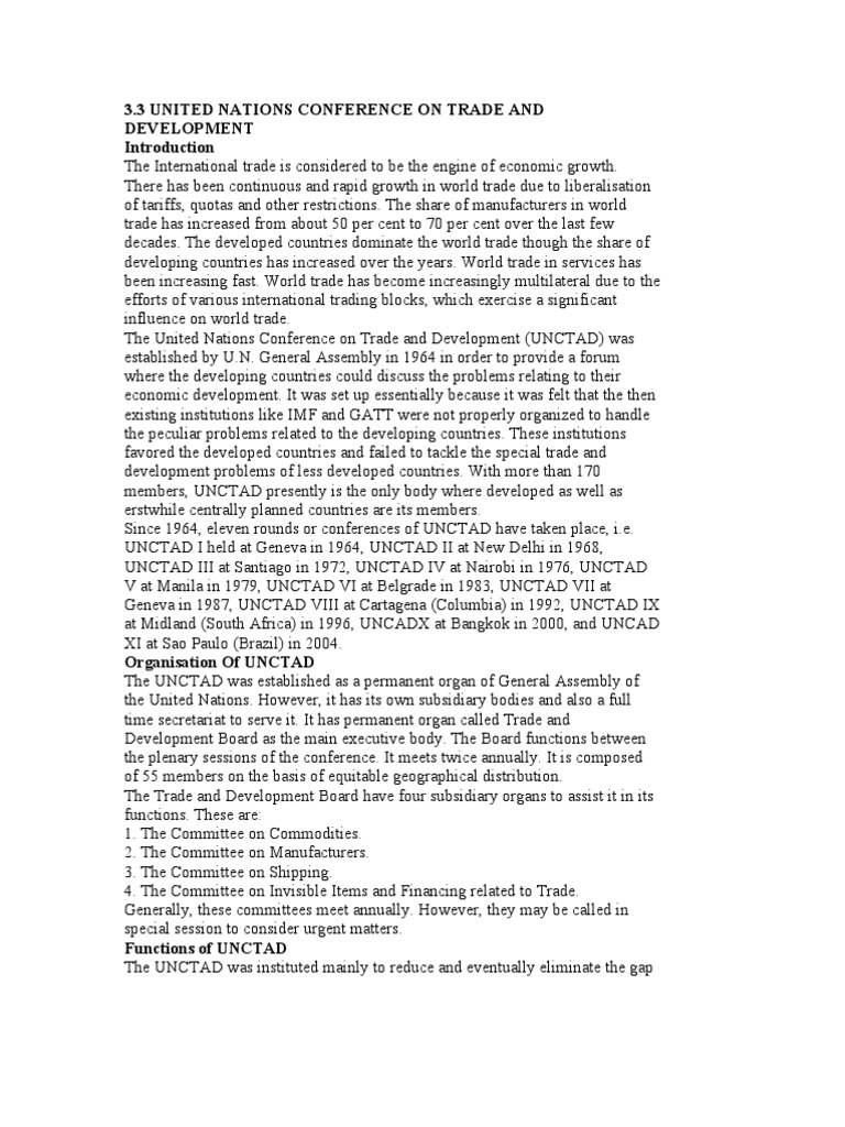 International Business | PDF | United Nations Conference On Trade And ...