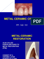 Metal Ceramic Restoration