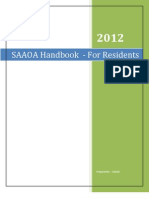 SAAOA - Handbook 2012