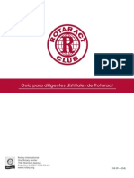 Guía para Dirigentes Distritales de Rotaract by RI