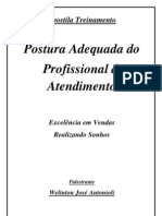 Apostila Postura Adequada Profissional Atendimento