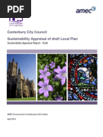 2013-04 Local Plan Draft Sustainability Appraisal