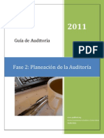 GUÍA DE AUDITORÍA - PLANEACIÓN DE LA AUDITORÍA Mayo 2011