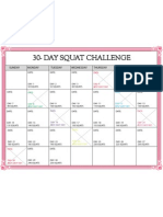 30 Day Squat Challenge