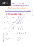 Download IUPAC Nomenclature Exercises in Organic Chemistry by AdiChemAdi SN14024052 doc pdf