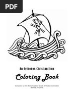 Download Orthodox Christian Icon Coloring Book Eastern Orthodox Church Icon