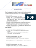 Requisitos Inscripcion Rif