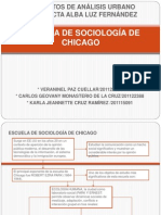 Lectura Escuela de Sociología de Chicago