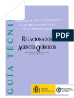 Guia Tecnica de Prevencion. Agentes Quimicos