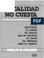 La Calidad No Cuesta Philip B Crosby