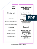 Mother's Day 2013, 1 Page