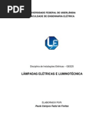 Lâmpadas Elétricas e Luminotécnica - Paula Freitas