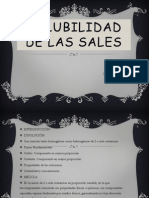 Solubilidad de Las Sales Equipo 6 Cch Nau